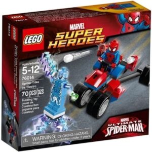 LEGO SuperHeroes 76014 Trójkołowiec Pająka kontra Electro