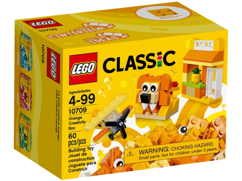 LEGO Classic 10709 Pomarańczowy zestaw kreatywny