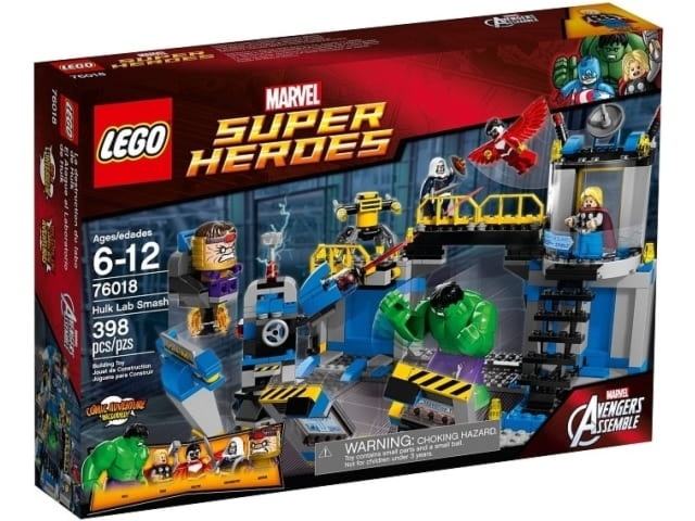 LEGO SuperHeroes 76018 Zniszczenie laboratorium Hulka
