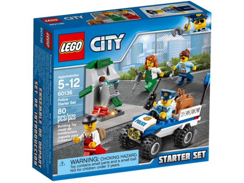 LEGO City 60136 Policja - zestaw startowy