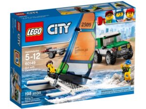 LEGO City 60149 Terenówka 4x4 z katamaranem