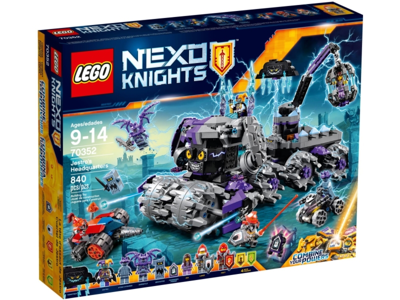 LEGO 70352 Nexo Knights Ekstremalny niszczyciel Je