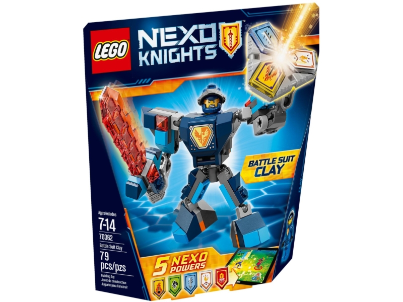 LEGO Nexo Knights 70362 Zbroja Claya