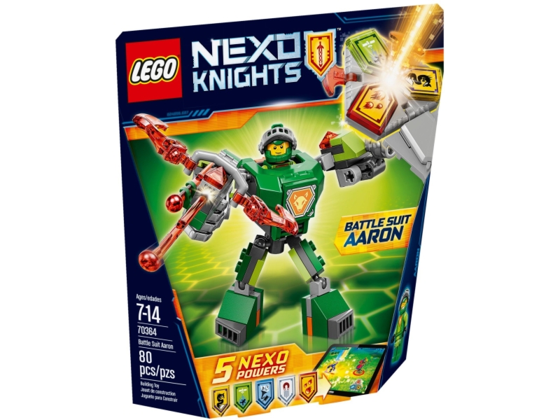 LEGO Nexo Knights 70364 Zbroja Aarona