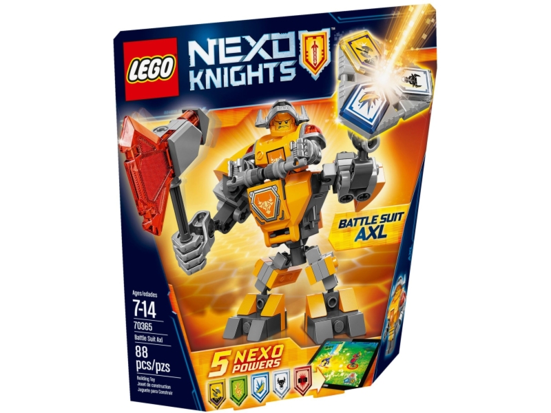 LEGO Nexo Knights 70365 Zbroja Axla