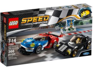 LEGO Speed Champions 75881 Ford GT z roku 2016 i Ford GT40 z roku 1966