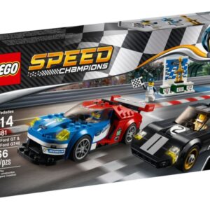 LEGO Speed Champions 75881 Ford GT z roku 2016 i Ford GT40 z roku 1966