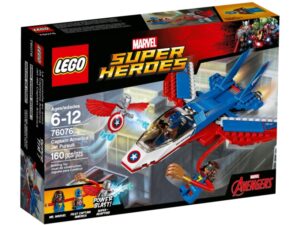 LEGO Super Heroes 76076 Odrzutowiec Kapitana Ameryki