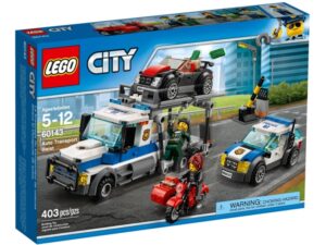 LEGO City 60143 Skok na transporter samochodów