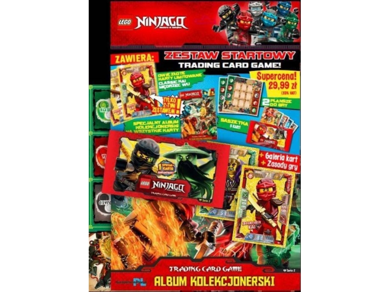 LEGO Ninjago 513474 Zestaw startowy Gra Karciana - 2 seria