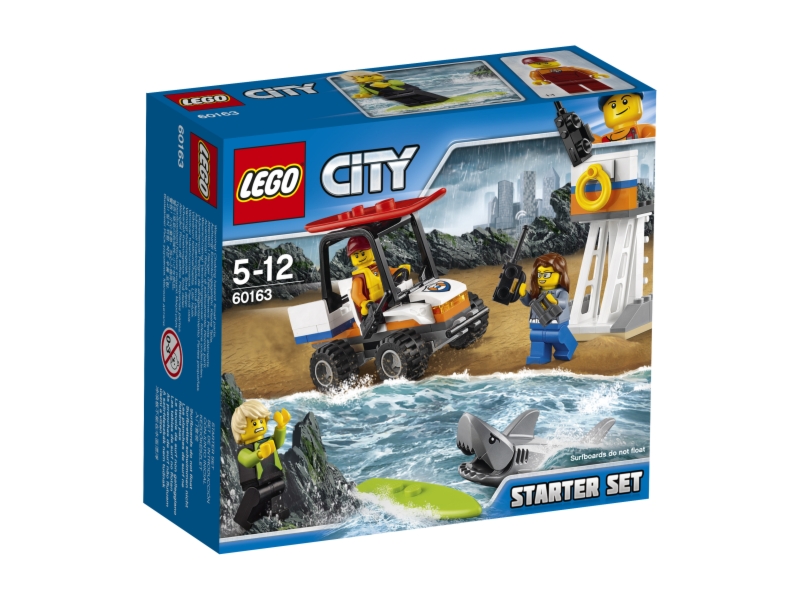 LEGO City 60163 Straż przybrzeżna - zestaw startowy