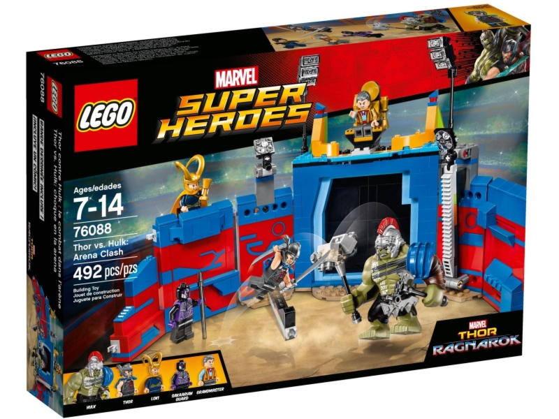 LEGO Super Heroes 76088 Thor kontra Hulk starcie