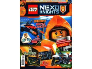 LEGO Nexo Knights 409960 magazyn 4/2017 + Bryka Lance`a + Kombo Moc NEXO