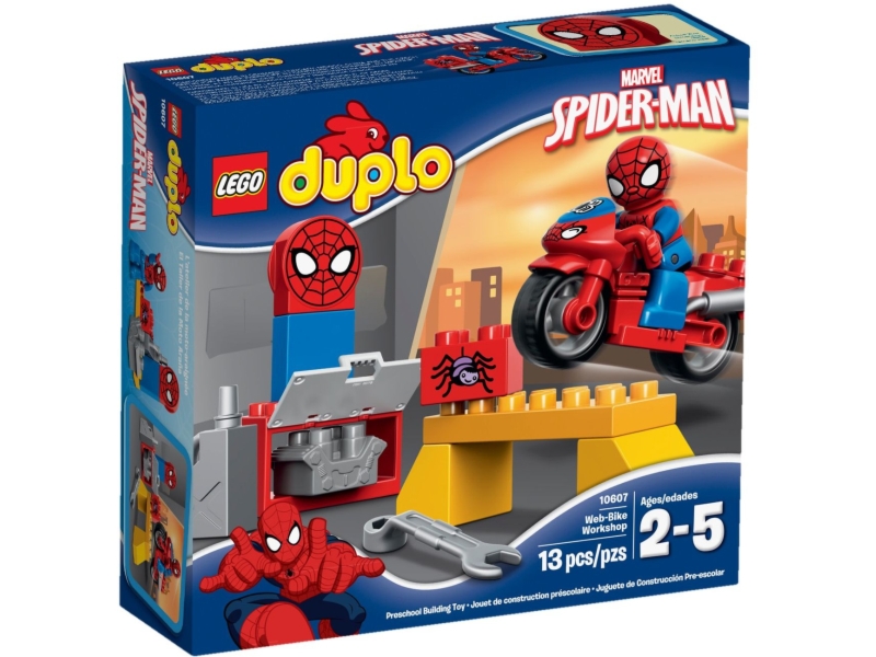 LEGO DUPLO 10607 Motocyklowy warsztat Spider-Mana
