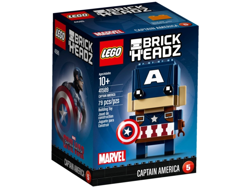 LEGO BrickHeadz 41589 Captain America