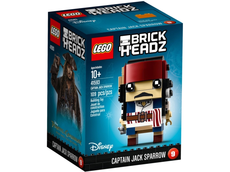 LEGO BrickHeadz 41593 Captain Jack Sparrow