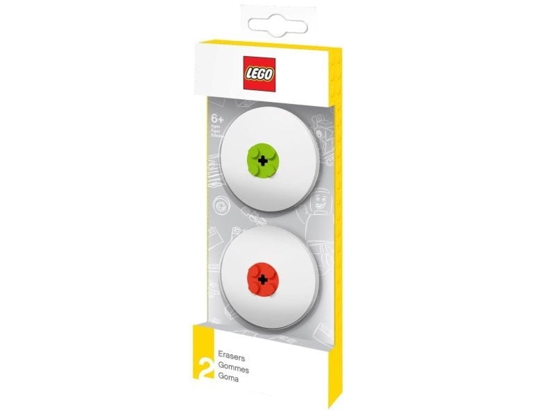 LEGO 51519 Gumki Czerwona/Zielona
