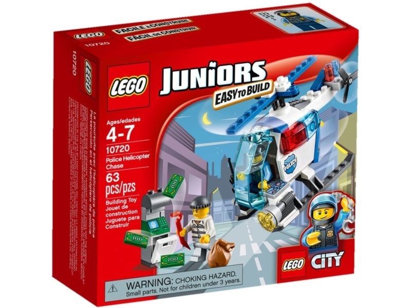 LEGO Juniors 10720 Pościg helikopterem policyjnym