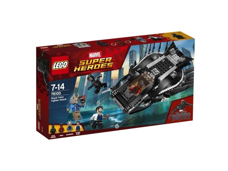 LEGO Super Heroes 76100 Atak myśliwca Royal Talon Fighter