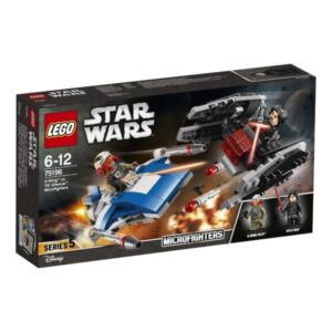 LEGO 75196 Star Wars A-Wing™ kontra TIE Silencer™