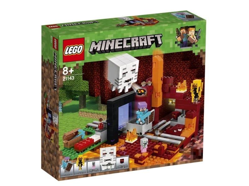 LEGO 21143 Minecraft Portal do Netheru