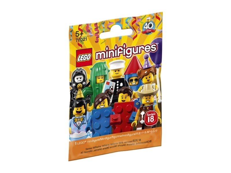 LEGO Minifigures 71021 Minifigurki Seria 18 Impreza