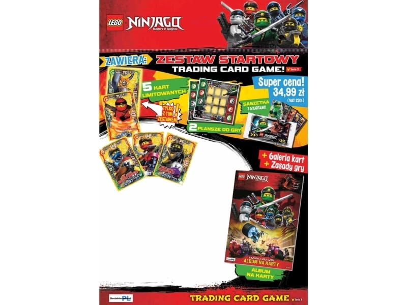 LEGO Ninjago 522325 Zestaw startowy Gra Karciana - 3 seria