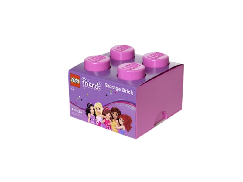 LEGO 40031744 Pojemnik na klocki 2x2 Friends różowy