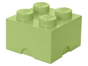 LEGO 40031748 Pojemnik na klocki 2x2 żółtawa zieleń
