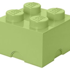LEGO 40031748 Pojemnik na klocki 2x2 żółtawa zieleń