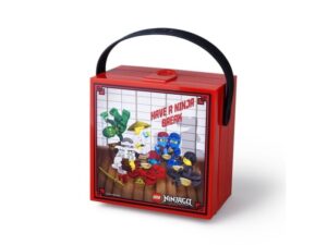 LEGO Ninjago 40511733 Pudełko na śniadanie z rączką czerwone