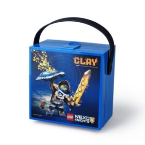 LEGO Nexo Knights 40511734 Pudełko na śniadanie z rączką niebieskie
