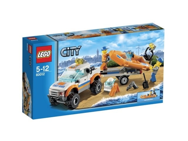 LEGO City 60012 Wóz terenowy i łódź nurków