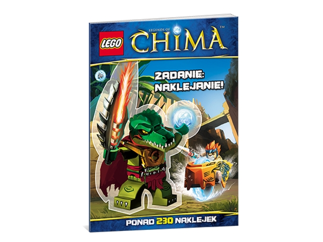 LEGO Chima LAS201 Zadanie: naklejanie!