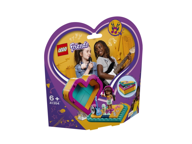 LEGO Friends 41354 Pudełko w kształcie serca Andrei