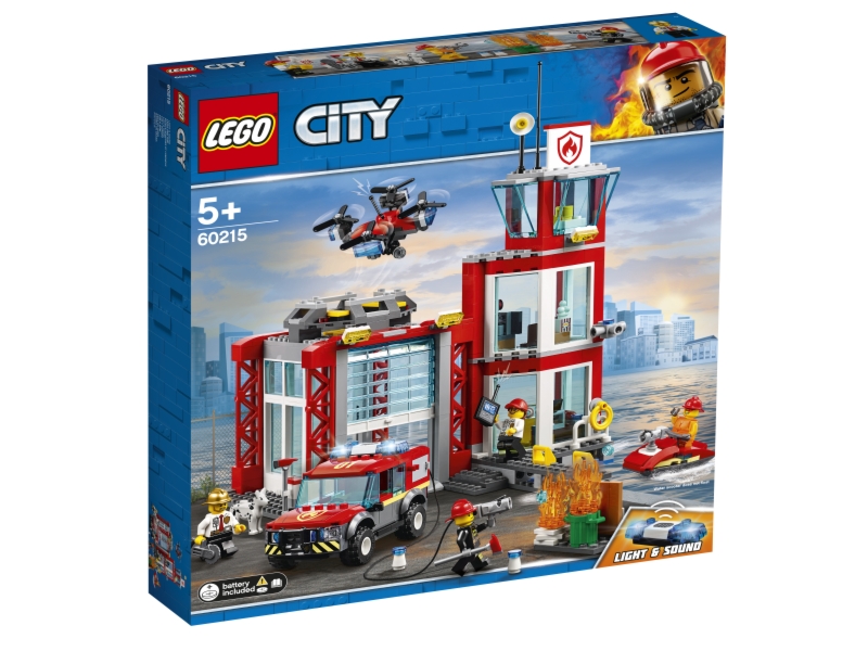 LEGO City 60215 Remiza strażacka