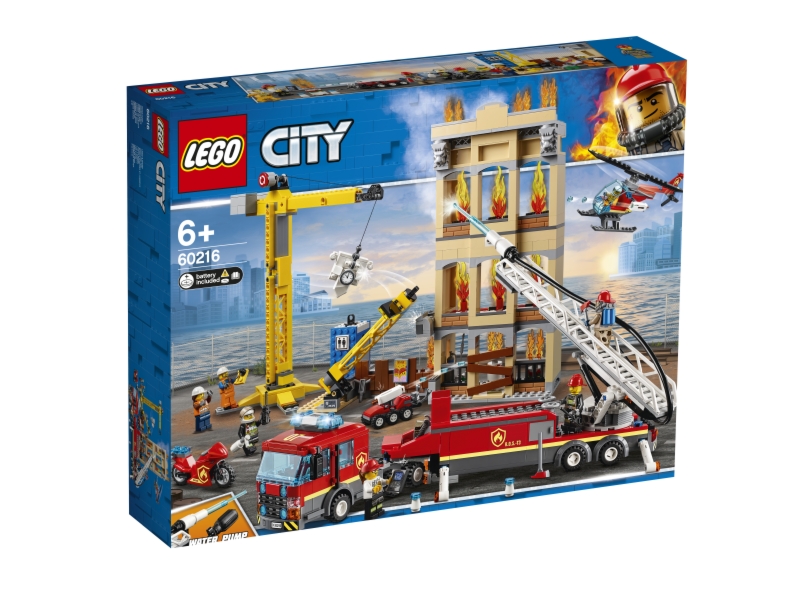 LEGO City 60216 Straż pożarna w śródmieściu