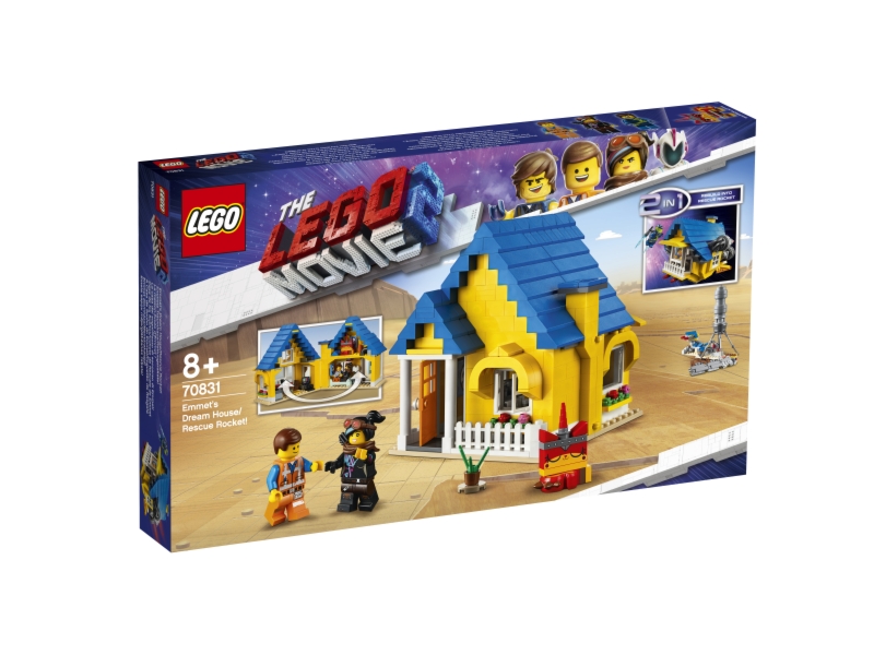 LEGO Movie 70831 Dom Emmeta/Rakieta ratunkowa