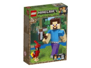 LEGO 21148 Minecraft BigFig - Steve z papugą