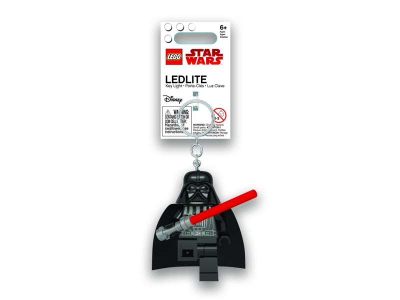 LEGO Star Wars KE121 Brelok latarka LED Darth Vader z mieczem świetlnym