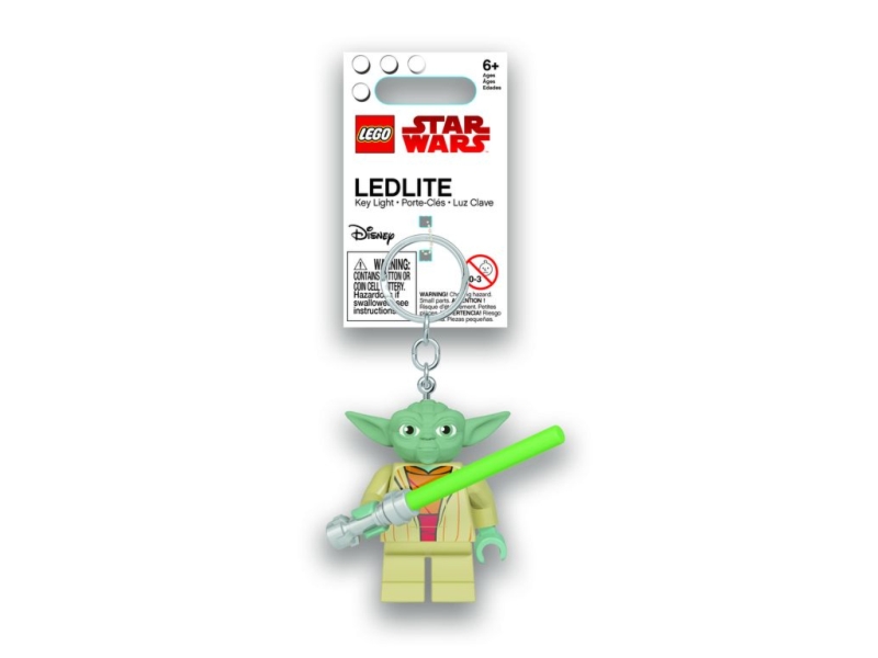 LEGO Star Wars KE122 Brelok latarka LED Yoda z mieczem świetlnym