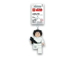 LEGO Star Wars KE125 Brelok latarka LED Księżniczka Leia z blasterem