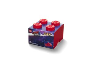 LEGO Movie 2 40031761 Pojemnik na klocki 2x2 czerwony