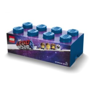 LEGO MOVIE 2 40041762 Pojemnik na klocki 4x2 niebieski