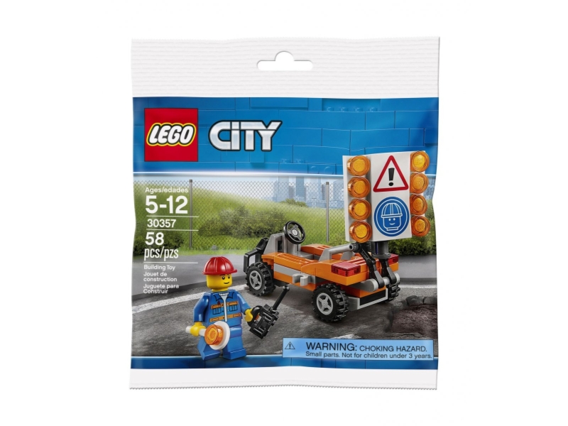 LEGO City Polybag 30357 Roboty drogowe