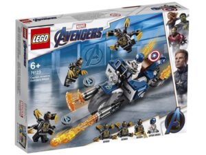 LEGO 76123 Super Heroes Captain America: Atak Outr