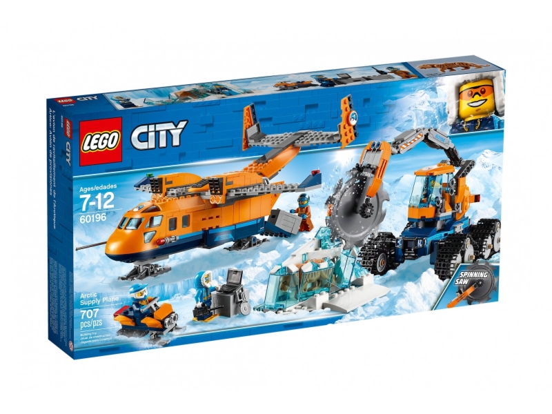 LEGO City 60196 Arktyczny samolot dostawczy