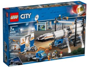 LEGO City 60229 Transport i montaż rakiety