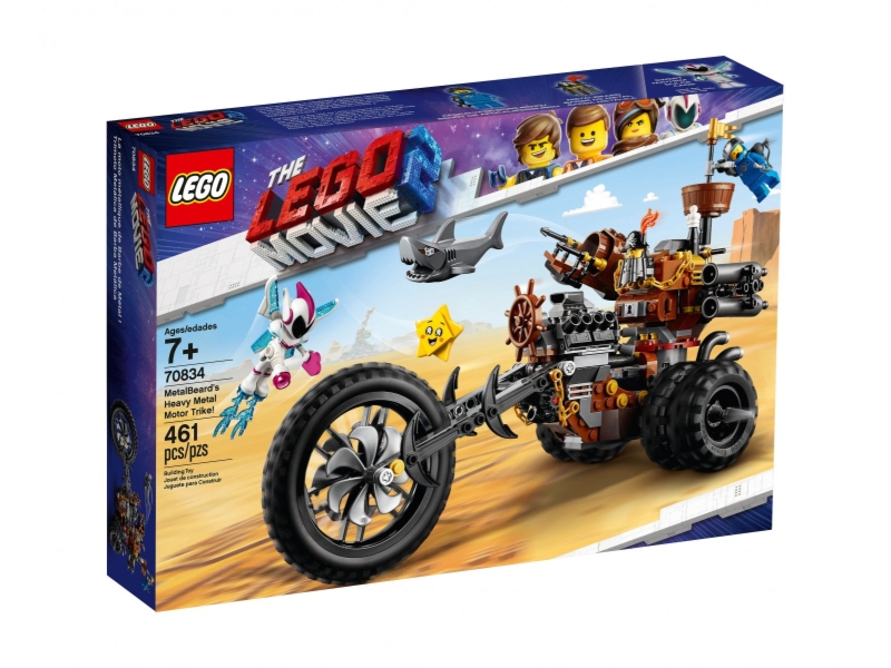 LEGO Movie 70834 Trójkołowiec Stalowobrodego