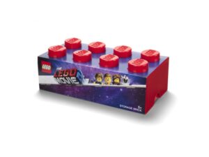 LEGO Movie 2 40041761 Pojemnik na klocki 4x2 czerwony